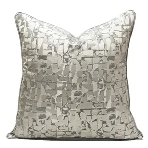 Jacquard Cushion Cover New Trend Product Wholesale 45x45 Jacquard Cushion Cover Luxury Modern