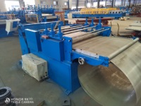 Ligne de production de machine de découpe à bande automatique à grande vitesse de 1250 mm pour tôles d'acier, découpe en longueur