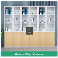 Armoire de rangement moderne pour école, maison ou bureau, grande armoire en bois massif et métal avec serrure à clé, couleur RAL personnalisée, gain de place