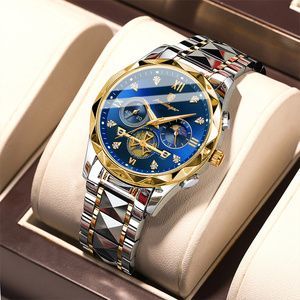 Reloj de Cuarzo para Hombre POEDAGAR 996, Correa de Acero Superior, <span class=keywords><strong>6</strong></span> Manecillas, Cronógrafo, Fabricante de Relojes para Todo Tipo de Negocios - Product Image 1