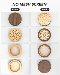 <span class=keywords><strong>Moulin</strong></span> à épices manuel de 2,5 pouces, en bois de noyer et en aluminium, pour les herbes de cuisine et le <span class=keywords><strong>poivre</strong></span> - Product Image 5