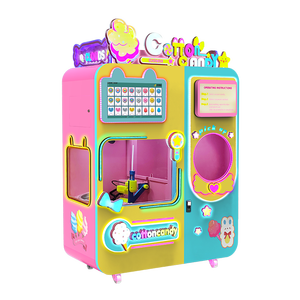 Phong Cách Mới Đầy Đủ Tự Động Thương Mại Kẹo Bông Cổ Tích Xỉa Máy Bán Hàng Tự Động Làm Với Đồng Xu Hóa Đơn Thẻ Tín Dụng Chấp Nhận - Product Image 6