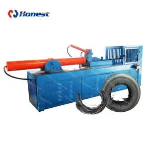 Hydraulic Tire Wire Pulling Removing Machine Waste Tire Bead Separator Tire Steel Wire Drawing Machine For Sale