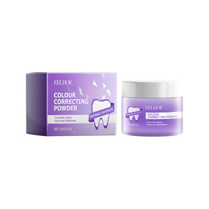 EELHOE limpieza suave de alta calidad eliminación de placa blanqueamiento <span class=keywords><strong>y</strong></span> polvo dental púrpura antibacteriano - Product Image 4