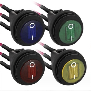 Kcd2 20 mét Rocker chuyển đổi không thấm nước 3pin 2way với chuyển đổi ánh sáng 12v24v250v - Product Image 1