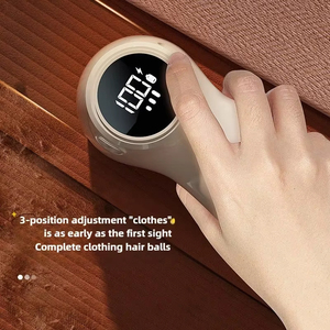 Rasoir anti-bouloches portable double vitesse rechargeable USB pour la maison intelligente, idéal pour la laine et le cachemire (sécurisé) - Product Image 6
