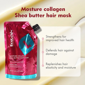 Mascarilla Capilar Herbal Sin Enjuague con Aceite de Argán Orgánico EcoLchi - Venta al por Mayor de la Compañía Guangzhou Chinchy - Product Image 4