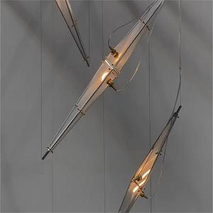 Minimalist Designer Pendant <b>Light</b> for Restaurant <b>Dining</b> Table Bar Counter Office Creative Long Pendant for Shop Showroom New - Product Image 5