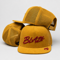 Casquette Trucker en Velours Côtelé Personnalisée avec Broderie 3D, Style Rétro, en Maille, pour Usage Quotidien – Vente en Gros Usine