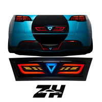 Nouveau kit de modification de feux de freinage, de clignotants et de feux de positionnement LED pour Tesla Model Y, feux de navigation pour pare-chocs arrière, matériau ABS, 15W 16V