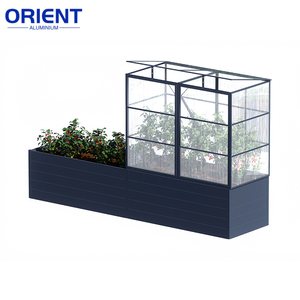 Large Metal <strong>Planter</strong> and Outdoor Metal <strong>Planter</strong> Maintains Its Finish for Years Metal Flower <strong>Planter</strong> Fits Tight Spaces - Product Image 1