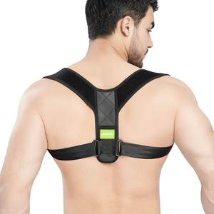 Ceinture Correctrice de Posture en Néoprène et Cuir Réglable pour le Haut du Dos – Offre Spéciale - Product Image 1