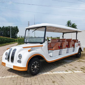 Voitures de golf électriques Marshall Mini Quad et 10/16 places pour voitures de golf avec style de carrosserie de camion des années 1940 - Product Image 3