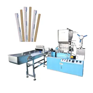 Multi Function Automatic L Type Single Plastic Paper Drinking Straws Packing Machine