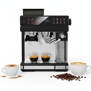 Macchina da Caffè Automatica Newle 20 Bar con Sistema Thermoblock, <span class=keywords><strong>Latte</strong></span> <span class=keywords><strong>Freddo</strong></span>, Espresso, Cappuccino, Serbatoio Acqua da 2.6L per Casa - Product Image 3