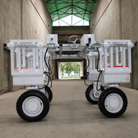 Plateforme de châssis à roues pour robot agricole électrique 4x4, équipement agricole intelligent AR-W19