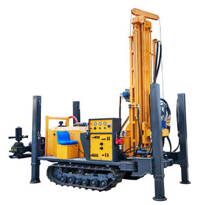 クローラ式油圧空気圧ボーリングマシン　掘削深度200m　水井戸用掘削装置 - Product Image 6