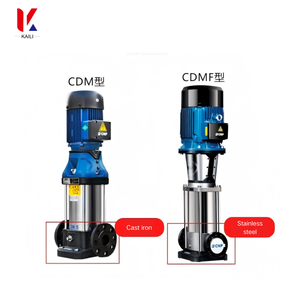 Bomba Centrífuga de Acero Inoxidable 304 de Alta Presión, Multietapa Vertical, de Velocidad Variable, Totalmente Automática, para <span class=keywords><strong>CDM</strong></span>/CDMF 42 - Product Image 4