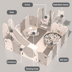 VSUCH bambino a <span class=keywords><strong>casa</strong></span> parco giochi al coperto i bambini giocano a penna centro zona pieghevole bambino gioco cortile con <span class=keywords><strong>casa</strong></span> bambino box - Product Image 6