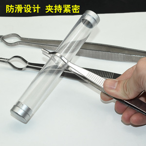 Stainless Steel Tweezers 20cm 25cm 30cm Round Tip Industrial Lab Equipment For Science Experiments And Teaching Use - Product Image 4
