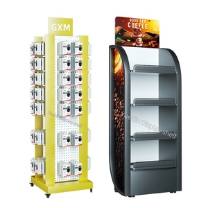 Bán buôn tùy chỉnh đa Mặt hiển thị đứng với móc kỹ thuật số đứng triển lãm kệ trưng bày cho bán lẻ - Product Image 3