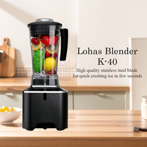 Mixeur commercial Lohas avec mécanisme d'axe d'entraînement renforcé, conçu pour les ingrédients durs, les noix, la glace, les haricots et les mélanges à texture lourde - Product Image 3