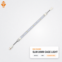 Éclairage linéaire pour volailles 20mm Slim 48V DC IP67 Étanche LED pour poulaillers et systèmes de cages de poulets de chair et de poules pondeuses