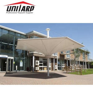 1100gsm Traction PVC Membrane Structure Laquage Couteau Enduit Grattage Bâche pour Voiture <span class=keywords><strong>Parking</strong></span> Hangar - Product Image 3