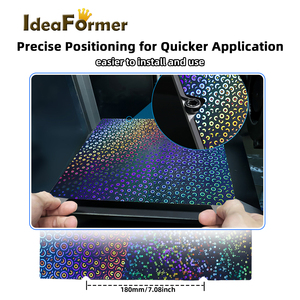 Accesorios para Impresora 3D IdeaFormer, Plataforma de Impresión <span class=keywords><strong>PEK</strong></span> de 310*315 mm con Base Magnética, Colorida, para K1 Max - Product Image 3
