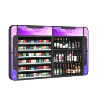 Étagère de distributeur de cigarettes de magasin de fumée présentoir de cigarettes de tabac de supermarché en métal