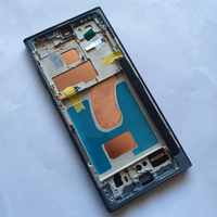 Pantalla AMOLED para Samsung Galaxy S23 Ultra 5G S918, Pantalla LCD Táctil con Digitalizador y Marco, Repuestos para S918B S918U