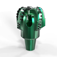 Forets de forage KING SML personnalisés à 5 ailettes BIG FLUSH PDC en Europe pour les formations rocheuses dures et abrasives et le forage de puits d'eau
