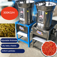 Machine à hacher les légumes 300 kg/h, idéale pour les piments, les oignons, la persil, le chou et les carottes – Nouveauté très demandée