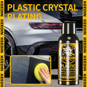 プラスチック復元剤 ブラック 50ml 疎水性 ブラックプラスチック復元剤 クリスタルコーティング プラスチック用 - Product Image 6