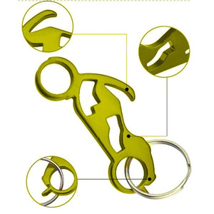 Hxy tùy chỉnh nhà máy bán buôn nhôm xe máy mở chai Keychain, bia mở chai Keyring cho quà tặng khuyến mãi - Product Image 5