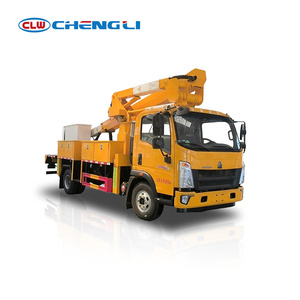 Camión con Plataforma Aérea Sinotruk HOWO de 14 m, Camión con Cesta Elevadora, Plataforma Elevadora con Brazo de 3 Secciones - Product Image 3