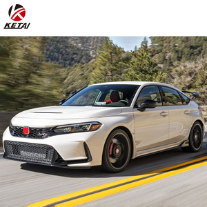Kit Carrozzeria di Alta Qualità Tipo-R con Paraurti Anteriore e Posteriore, Griglia e Singola Uscita per <span class=keywords><strong>Honda</strong></span> <span class=keywords><strong>Civic</strong></span> 2021 <span class=keywords><strong>2022</strong></span> 2023 - Product Image 3
