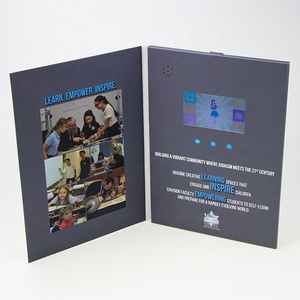 Quà Tặng Tùy Chỉnh Thiết Kế Mới Hộp Trưng Bày Các Vật Phẩm Quảng Cáo Trong Suốt Dành Cho Doanh Nghiệp Hộp Sách Quảng Cáo Thiệp Chúc Mừng Video Brochure - Product Image 4