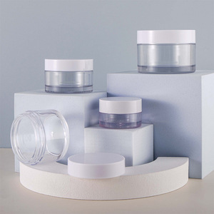 Tarros de Plástico Transparentes de Alta Calidad de 10g, 20g, 30g con Tapas <span class=keywords><strong>para</strong></span> Muestras de Maquillaje, Lociones, Cremas, Ungüentos, Bálsamos Labiales y Polvos - Product Image 4