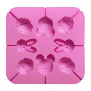 Molde de silicona antiadherente ecológico para piruletas sin palo, molde para barras de chocolate, herramientas para repostería - Product Image 5