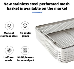 Panier égouttoir en acier inoxydable pour évier <span class=keywords><strong>de</strong></span> cuisine, idéal pour laver les <span class=keywords><strong>fruits</strong></span> et légumes (vente en gros) - Product Image 5