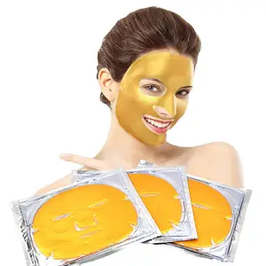 Nuovo foglio di maschera facciale rassodante Korea Collagen Essence Full Face foglio di collagene solubile in acqua OEM/ODM