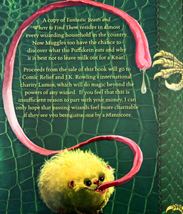 Ensemble de 3 livres Spin-Off, édition originale anglaise, reliure parfaite, impression offset, Les Animaux Fantastiques et où les trouver, couverture souple - Product Image 3