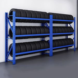 رف تخزين لإطارات السيارات معدني من الفولاذ لأغراض صناعية شاقة - Product Image 3