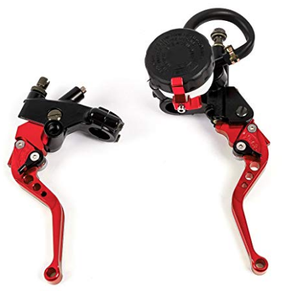 Palancas de Freno y Embrague Cortas Normales de Aluminio CNC para Motocicleta y Bicicleta - Product Image 2