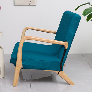 <span class=keywords><strong>Funda</strong></span> de Silla Simple de Color Sólido con Patrón de Diamantes, Gruesa, Antideslizante, Resistente al Polvo, Apta para Salas de Conferencias - Product Image 4