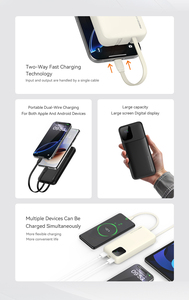 Bán buôn thế hệ mới 10000mAh công suất lớn đa giao diện kiểu dáng đẹp thiết kế chất lượng cao ngân hàng điện cho du lịch - Product Image 3