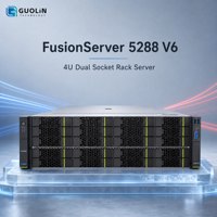 Serveur en rack FusionServer 5288 V6 à double socket 4U testé, avec support technique pour le déploiement en centre de données