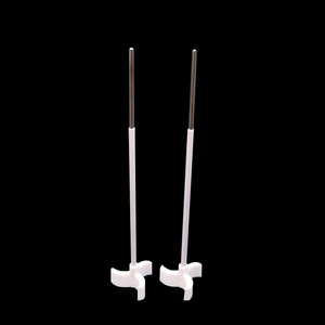 High Quality <b>PTFE</b> Stirring Paddle Three Blade Crescent/Cross Type Rod Overhead Stirrer Mixer Shaft Paddle <b>Ptfe</b> Stirring Paddle - Product Image 3