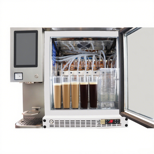 Hecho en 6 segundos, máquina automática de té de burbujas de acero inoxidable, nueva condición, fabricante eléctrico de jarabe de té Boba para <span class=keywords><strong>Sho</strong></span> - Product Image 3